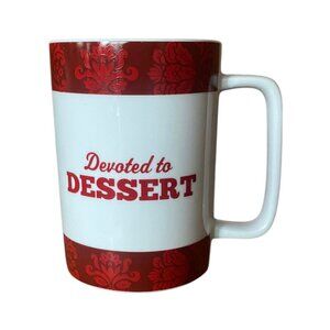 Cake Boss Devoted To Dessert Ceramic Mug  Microwave & Dishwasher Safe EUC